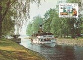 Finland - Domestic travel Kauttu canal maxi card