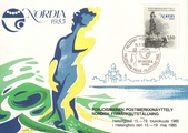 Suomi - Havis Amanda Nordia 1985 maksikortti