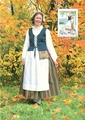 Finland - Finnish Folk Costumes Veteli Maxicard