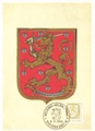 Finland - Coat of arms Finland (0,20mk) Maxi card