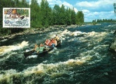 Finland - Kitkajoki River rapids Maxicard