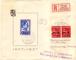 Suomi 1937 - Sotamarsalkka C G E Mannerheim 70v 1867-1937 FDC Suomi 1937 - Sotamarsalkka C G E Mannerheim 70v 1867-1937 FDC