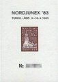 Finland 1983 - Nordjunex 83, Suomen Filatelistiliitto ry