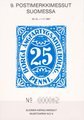 Suomi 1987 - 9. Postimerkkimessut, Suomen Keräilymessut ry Suomi 1987 - 9. Postimerkkimessut, Suomen Keräilymessut ry