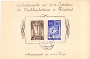 Suomi 1942 - Gedenkausgabe zur 300 Jahrfeier der Buchdrukerkunst in Finnland Suomi 1942 - Gedenkausgabe zur 300 Jahrfeier der Buchdrukerkunst in Finnland