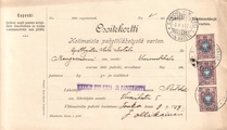 - Pakettikortti Mikkeli - Kangasniemi 1915 - Pakettikortti Mikkeli - Kangasniemi 1915