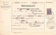 - Pakettikortti Mikkeli - Kangasniemi 1915 - Pakettikortti Mikkeli - Kangasniemi 1915