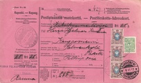- Postiennakkokortti Rauma - Kangasniemi 1912 - Postiennakkokortti Rauma - Kangasniemi 1912