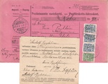 - Postiennakkokortti Mikkeli - Kangasniemi 1912 valtakirja - Postiennakkokortti Mikkeli - Kangasniemi 1912 valtakirja