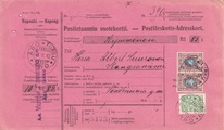 - Postiennakkokortti Turku - Kangasniemi 1912 - Postiennakkokortti Turku - Kangasniemi 1912