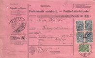 - Postiennakkokortti Åggelby Oulunkylä - Kangasniemi 1912 - Postiennakkokortti Åggelby Oulunkylä - Kangasniemi 1912
