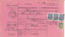 - Postiennakkokortti Turku - Kangasniemi 1912 - Postiennakkokortti Turku - Kangasniemi 1912