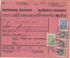 - Postiennakkokortti Nikolainkaupunki - Kangasniemi 1914 - Postiennakkokortti Nikolainkaupunki - Kangasniemi 1914