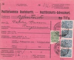 - Postiennakkokortti Nikolainkaupunki - Kangasniemi 1913 - Postiennakkokortti Nikolainkaupunki - Kangasniemi 1913