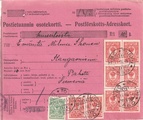 - Postiennakkokortti Turku - Kangasniemi 1915 - Postiennakkokortti Turku - Kangasniemi 1915