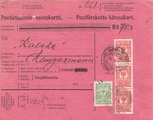- Postiennakkokortti Helsinki - Kangasniemi 1913 - Postiennakkokortti Helsinki - Kangasniemi 1913