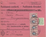 - Postiennakkokortti Tampere - Kangasniemi 1912 - Postiennakkokortti Tampere - Kangasniemi 1912