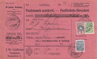 - Postiennakkokortti Tampere - Kangasniemi 1912 - Postiennakkokortti Tampere - Kangasniemi 1912