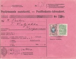 - Postiennakkokortti Sortavala - Kangasniemi 1912 - Postiennakkokortti Sortavala - Kangasniemi 1912