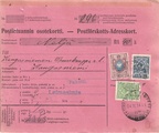 - Postiennakkokortti Tampere - Kangasniemi 1912 - Postiennakkokortti Tampere - Kangasniemi 1912