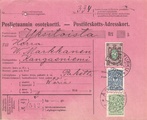 - Postiennakkokortti Turku - Kangasniemi 1912 - Postiennakkokortti Turku - Kangasniemi 1912