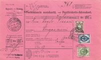 - Postiennakkokortti Helsinki - Kangasniemi 1910 - Postiennakkokortti Helsinki - Kangasniemi 1910