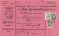 - Postiennakkokortti Nikolainkaupunki - Lahti - Joutsa - Kangasniemi 1912 - Postiennakkokortti Nikolainkaupunki - Lahti - Joutsa - Kangasniemi 1912