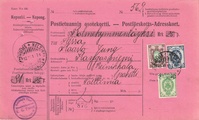 - Postiennakkokortti Helsinki - Kangasniemi 1910 - Postiennakkokortti Helsinki - Kangasniemi 1910