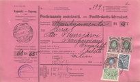 - Postiennakkokortti Helsinki - Kangasniemi 1912 - Postiennakkokortti Helsinki - Kangasniemi 1912