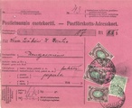 - Postiennakkokortti Helsinki - Kangasniemi 1912 - Postiennakkokortti Helsinki - Kangasniemi 1912