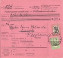 - Postiennakkokortti Sortavala - Eurajoki - Keuruu 1925 - Postiennakkokortti Sortavala - Eurajoki - Keuruu 1925
