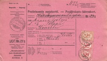 - Postiennakkokortti Helsinki - Keuruu 1918 - Postiennakkokortti Helsinki - Keuruu 1918