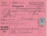 - Postiennakkokortti Vaasa - Keuruu 1925 - Postiennakkokortti Vaasa - Keuruu 1925