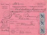 - Postiennakkokortti Jyväskylä - Keuruu 1925 - Postiennakkokortti Jyväskylä - Keuruu 1925