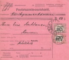 - Postiennakkokortti Vaasa - Keuruu 1925 - Postiennakkokortti Vaasa - Keuruu 1925