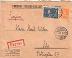 Suomi 1930 - Kuori Helsinki 13.VIII.31 - Turku pika Savonlinna 5mk + 50p keltainen Suomi 1930 - Kuori Helsinki 13.VIII.31 - Turku pika Savonlinna 5mk + 50p keltainen
