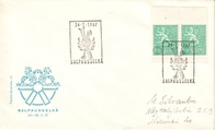 Suomi 1967 - Kuori Salpausselkä 24.2.1967 M63 2x0,10mk type I x paperi (vihkosta) Suomi 1967 - Kuori Salpausselkä 24.2.1967 M63 2x0,10mk type I x paperi (vihkosta)