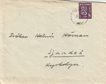 Suomi 1946 - Kuori Valkeakoski 29.3.46 Leijonamalli m30 8mk violetti Suomi 1946 - Kuori Valkeakoski 29.3.46 Leijonamalli m30 8mk violetti