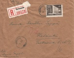 Suomi 1945 - R-kuori Vammala 14.2.47 - Helsinki | 7mk Pääpostitalo Helsinki 20mk Suomi 1945 - R-kuori Vammala 14.2.47 - Helsinki | 7mk Pääpostitalo Helsinki 20mk