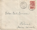Suomi 1937 - Kuori Loimaa 12.III.37 - Helsinki | Punainen Risti 1937 2mk+20p Lodbrok Suomi 1937 - Kuori Loimaa 12.III.37 - Helsinki | Punainen Risti 1937 2mk+20p Lodbrok