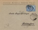 Suomi 1919 - Kuori Äänekoski 16.XII.19 - Helsinki | 2x 25p