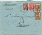 Bulgaria 1921 - Kuori Bulgariasta 5.IX.21 Mannerheimille Helsinkiin 14.IX.21
