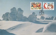 Finland 1990 - Christmas postcard 1990 Posti