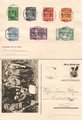 Finland - Field postcard East Karelia stamps set ID 26107