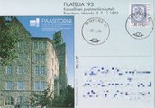 Suomi 1993 - Yksityinen ehiökortti Filatelia 93 Paasitorni Suomi 1993 - Yksityinen ehiökortti Filatelia 93 Paasitorni