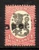 Suomi 1917 - m17, 1mk punainen/musta, pp. Laperila Suomi 1917 - m17, 1mk punainen/musta, pp. Laperila