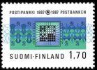Suomi 1987 - Postipankki 100 vuotta Suomi 1987 - Postipankki 100 vuotta