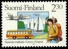 Suomi 1987 - Suomen matkailu 100 v 2/2 - 2,30 mk Kesämatkailu Suomi 1987 - Suomen matkailu 100 v 2/2 - 2,30 mk Kesämatkailu