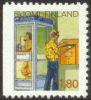 Finland 1988 - Postal Service 1/6 - Sending a letter, left