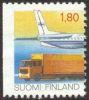 Finland 1988 - Postal Service 3/6 - Postal truck